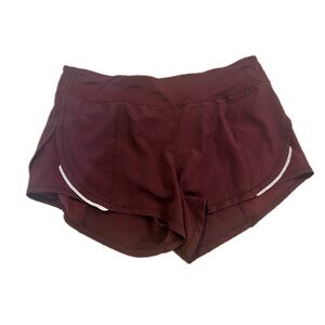 ZYIA Maroon Athletic Shorts Size Medium